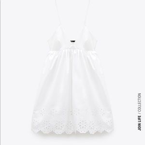 Zara white dress